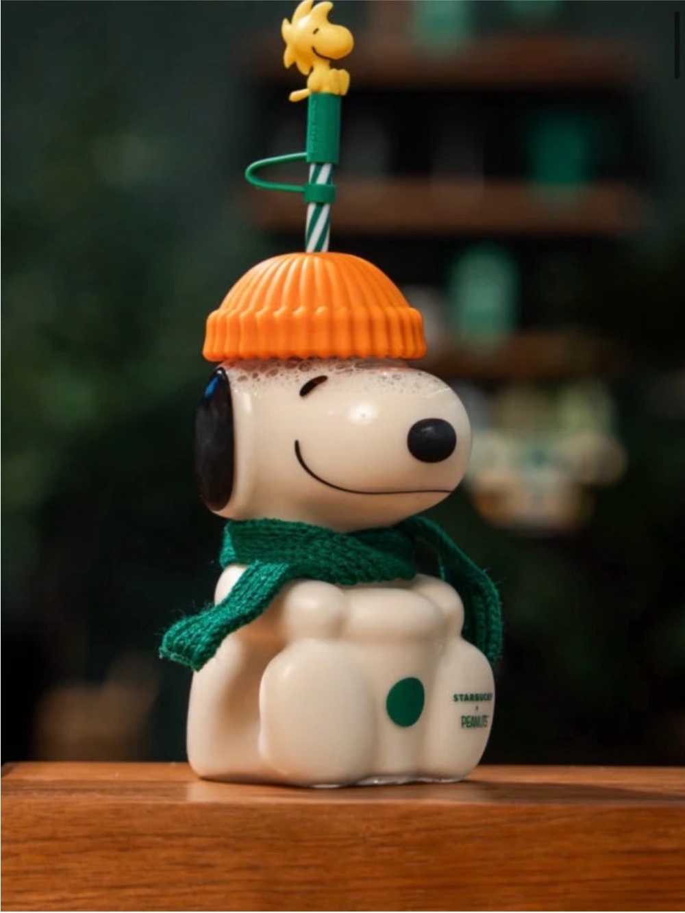 Peanuts x Starbucks Snoopy Bearista Cup NWT